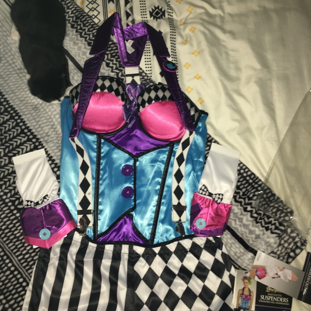 Mad Hatter Corset for Halloween